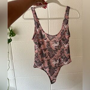 Free people sheer body suit